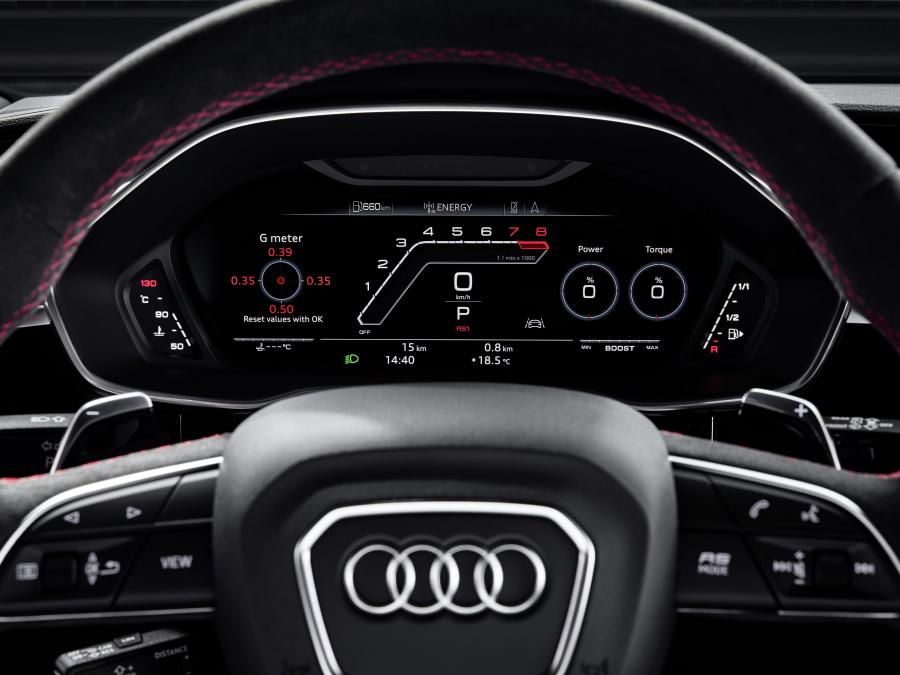 Панель приборов Audi RS Q3 2019 года  (WW) (фото 22 из 65)